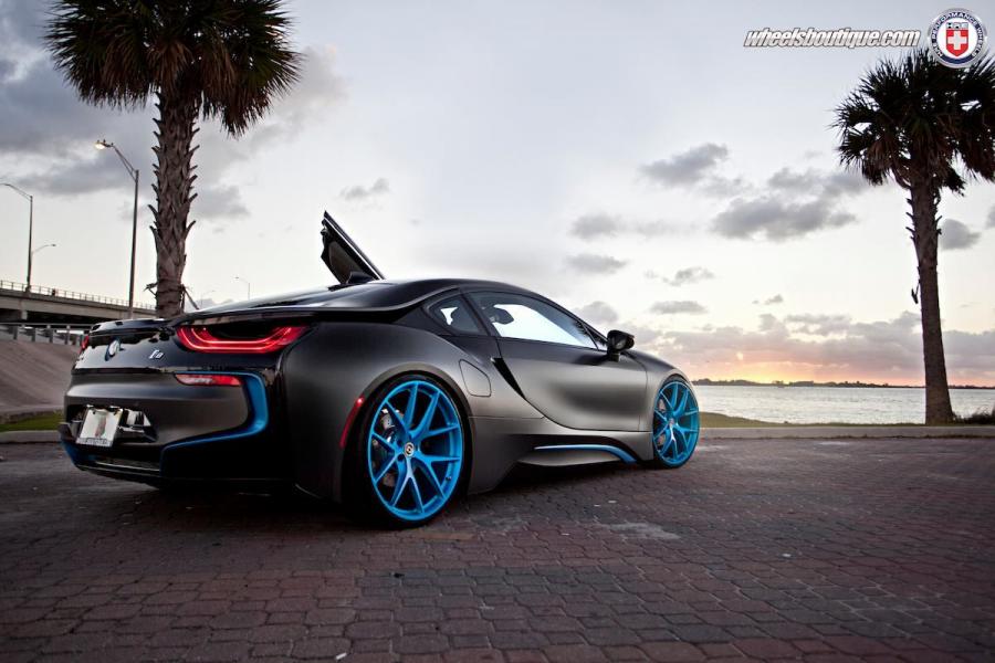  BMW i8 on HRE Wheels 2014 года  (фото 5 из 12)